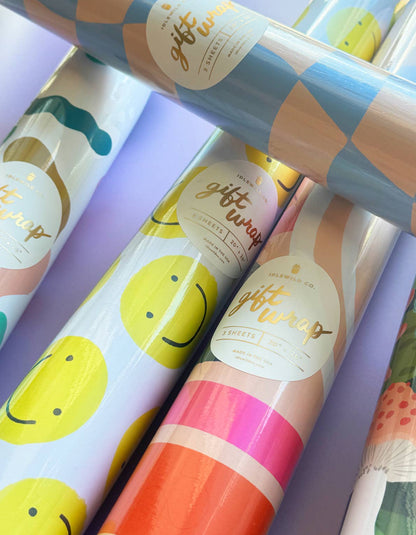 Mushroom Heaven Gift Wrap - Roll of 3