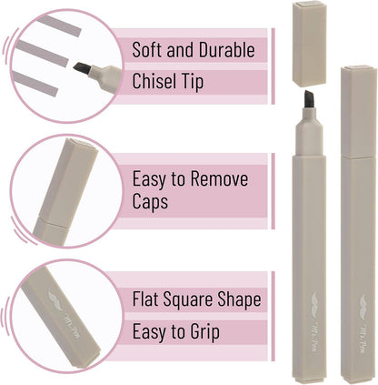 Mr. Pen- Aesthetic Highlighters, Chisel Tip, Neutral Colors