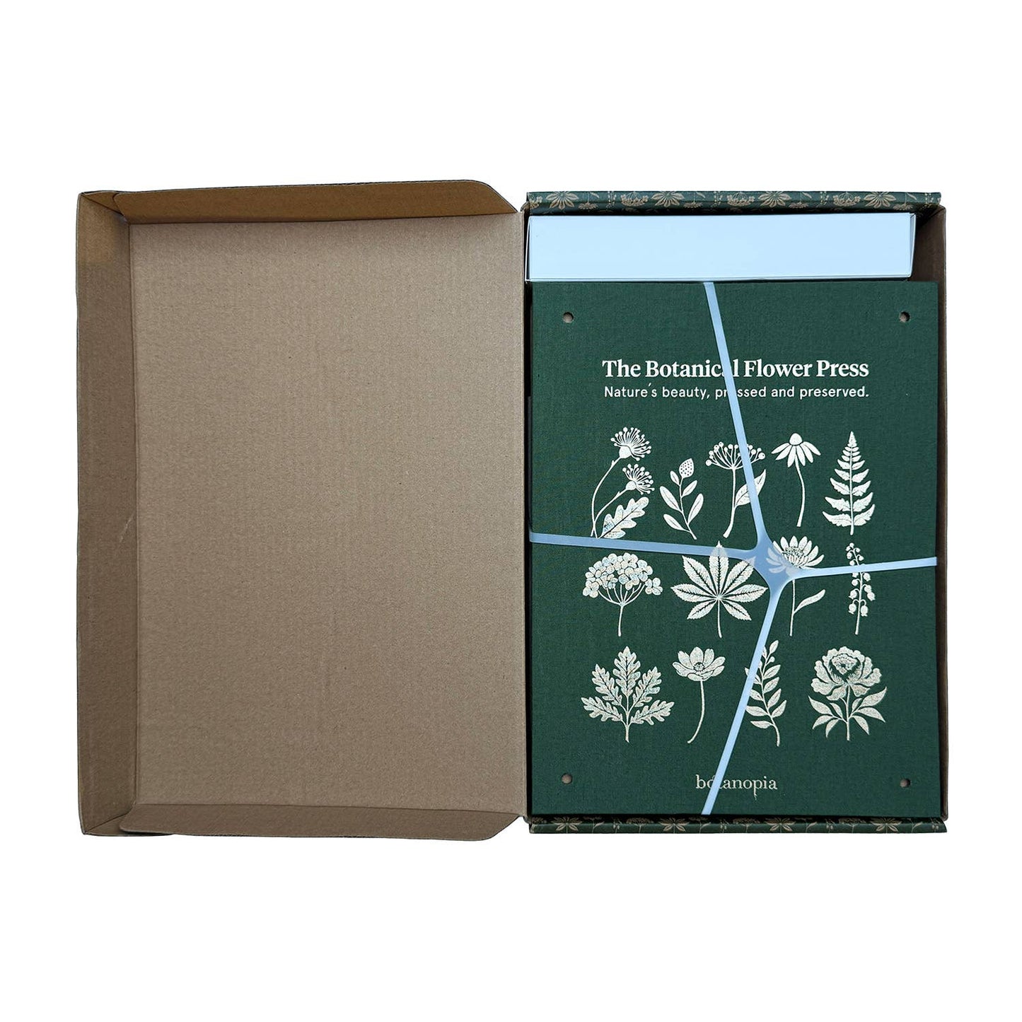 The Botanical Flower Press – Linen Cover & Gold Foil