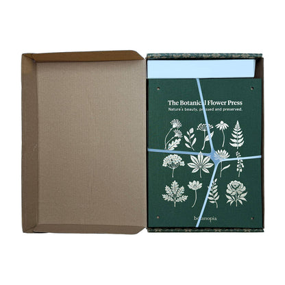 The Botanical Flower Press – Linen Cover & Gold Foil