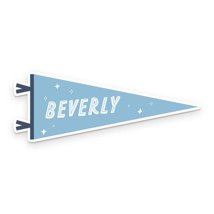 Erie, PA Pennant Flag Sticker