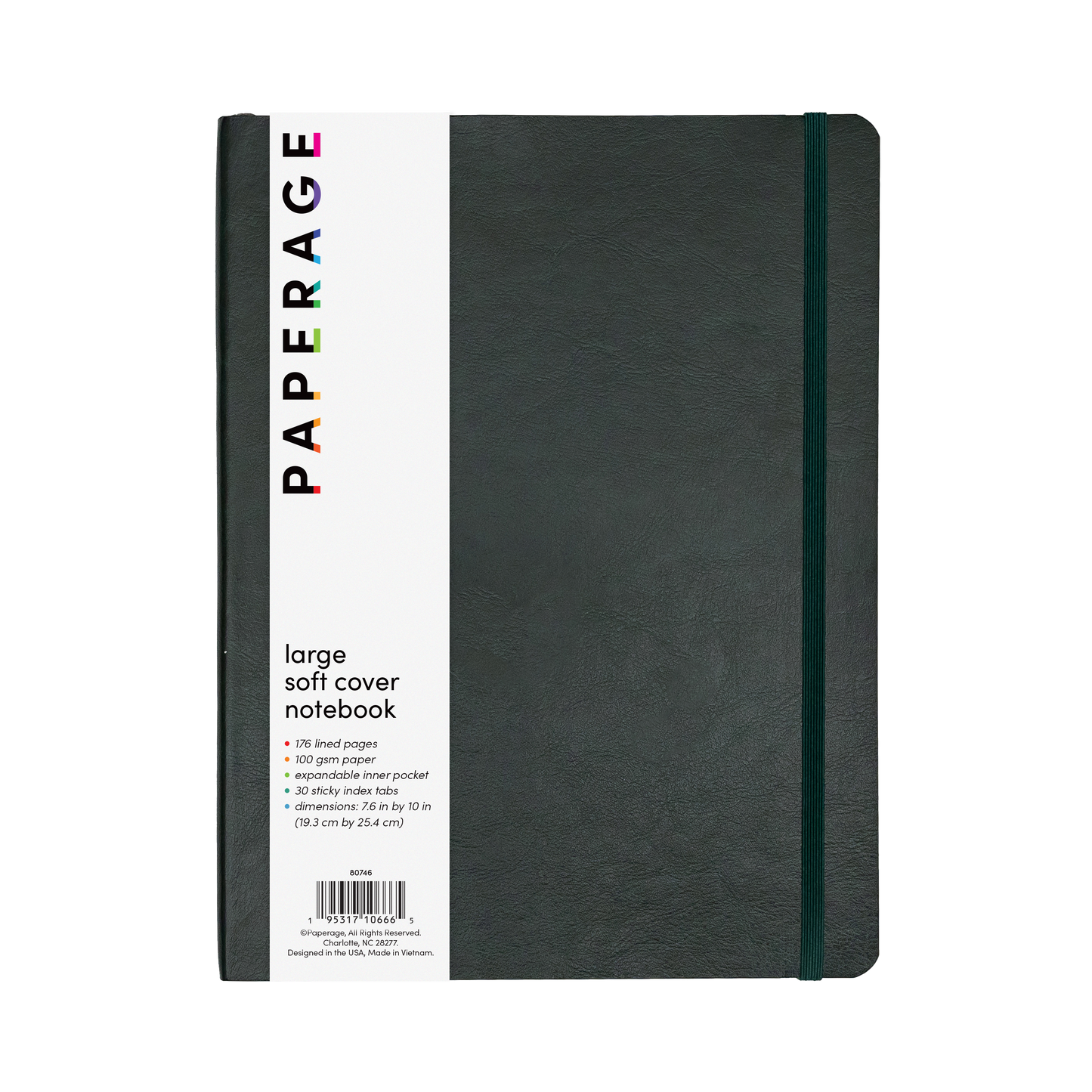 176PG Large Softcover Lined Journal Notebook