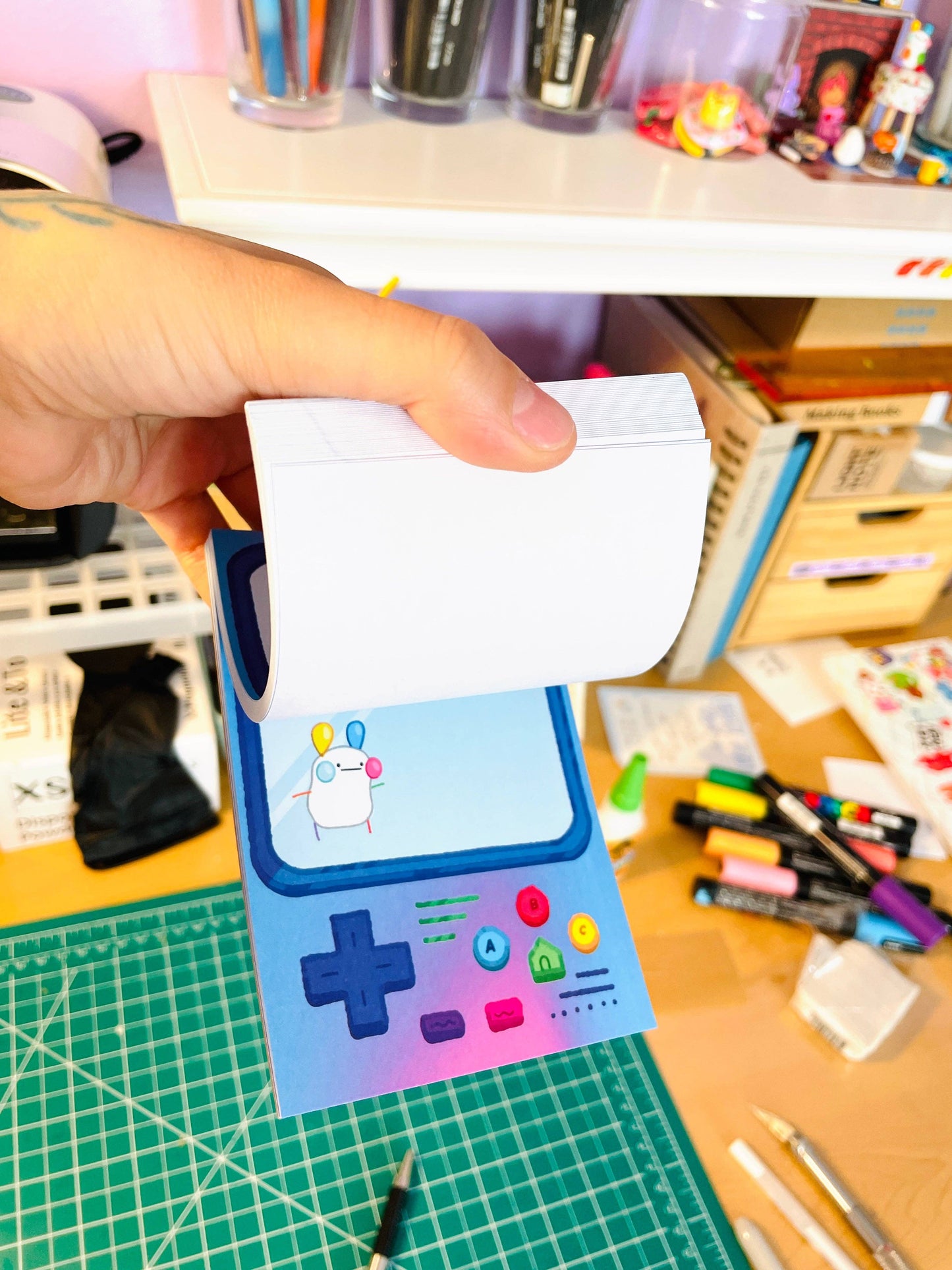 Patch gameb0y memo pad WOO!!!!