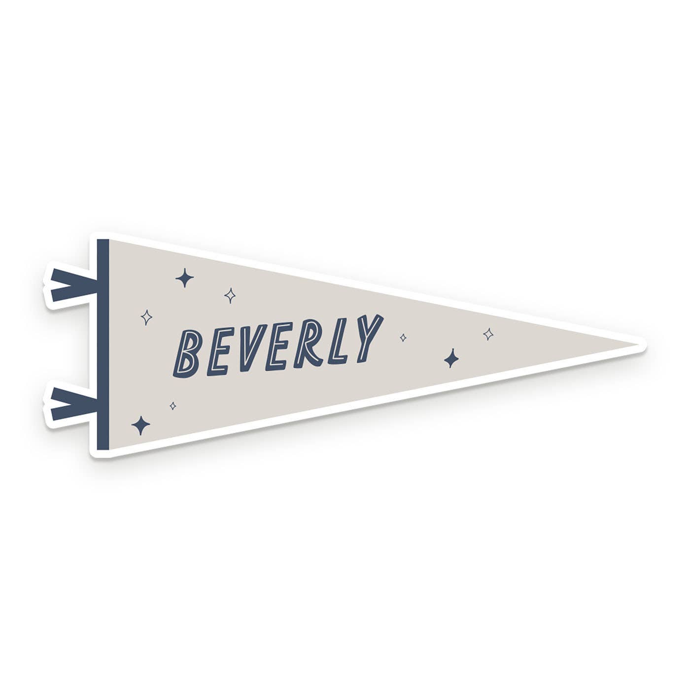 Erie, PA Pennant Flag Sticker