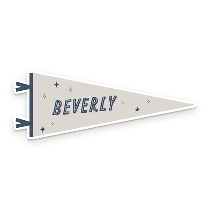 Erie, PA Pennant Flag Sticker