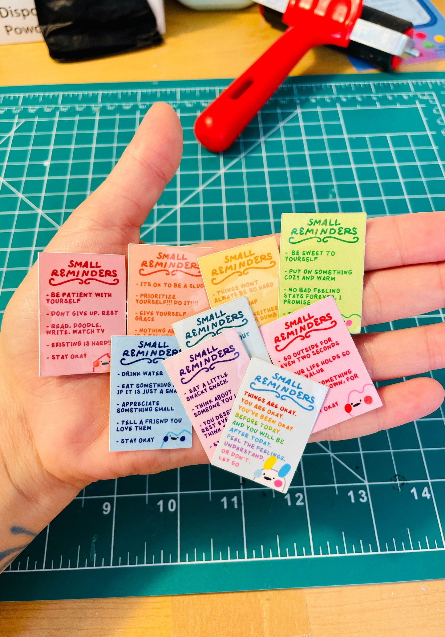 Small Reminders Mini Prints or Stickers <3