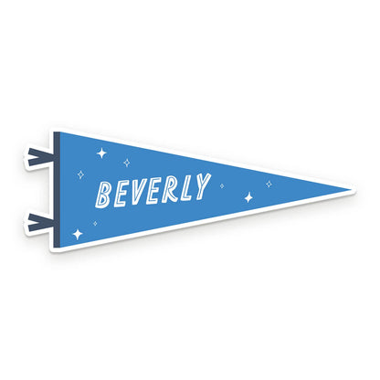 Erie, PA Pennant Flag Sticker