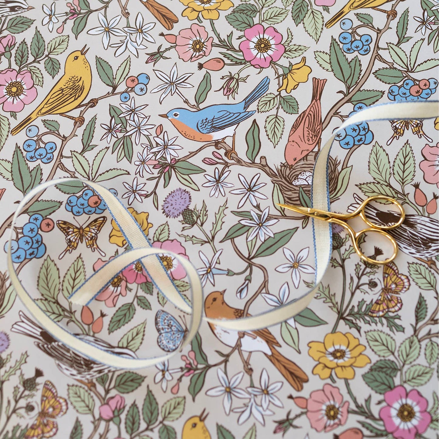 SONGBIRDS | Double Sided Wrapping Paper