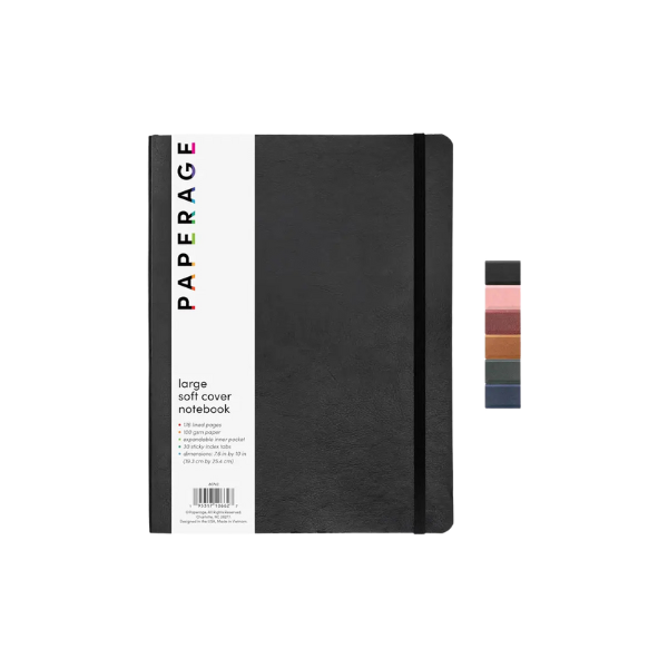 176PG Large Softcover Lined Journal Notebook