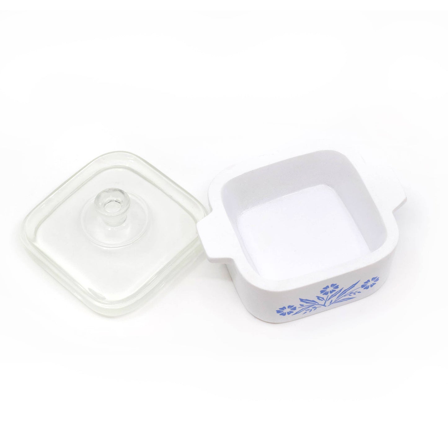 Cornflower Trinket Box – Corning Ware–Inspired Jewelry Dish