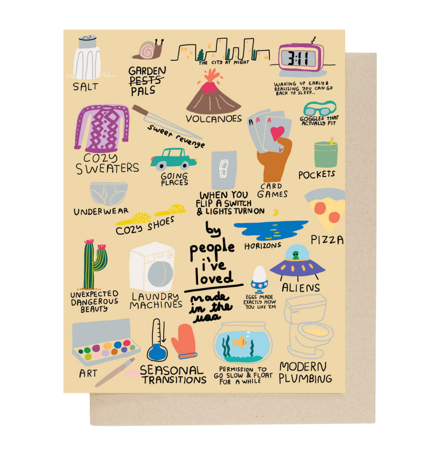 Good Things for the New Year Card - Case Pack of 6 Cards