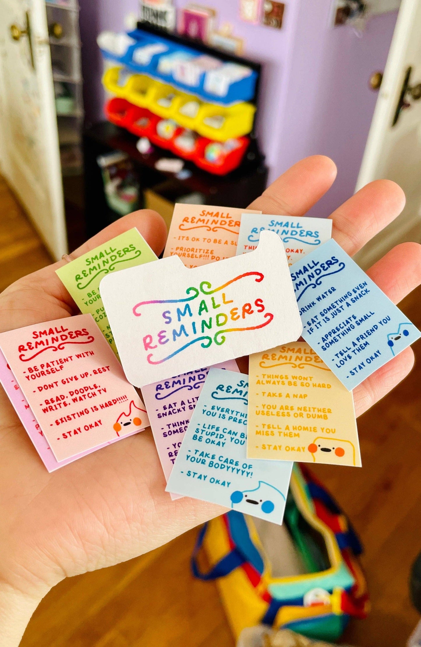 Small Reminders Mini Prints or Stickers <3