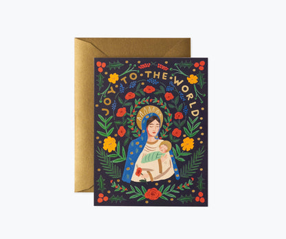 Madonna & Child Card