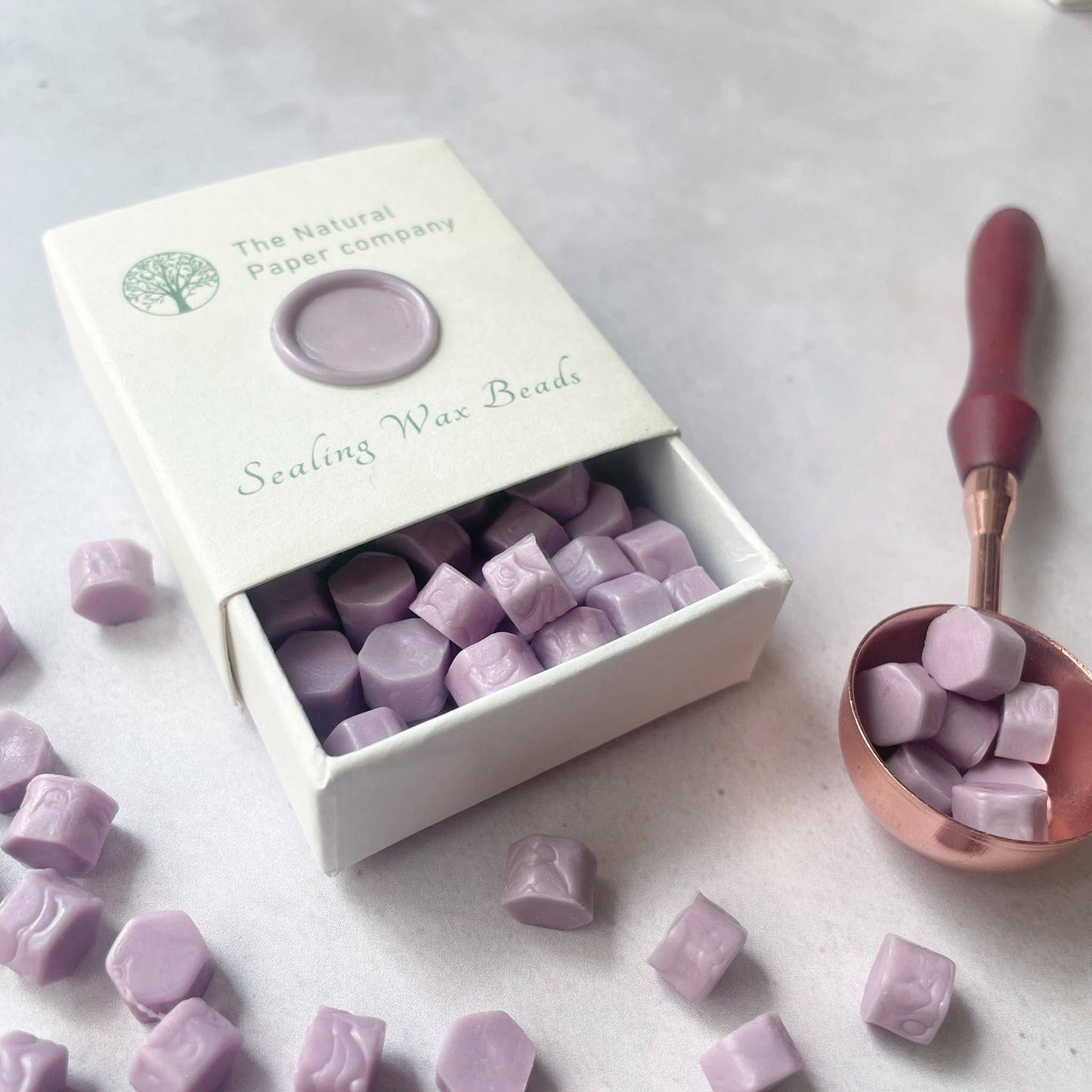 Soft Lilac Sealing Wax Beads | Plastic Free Wax Seal Beads