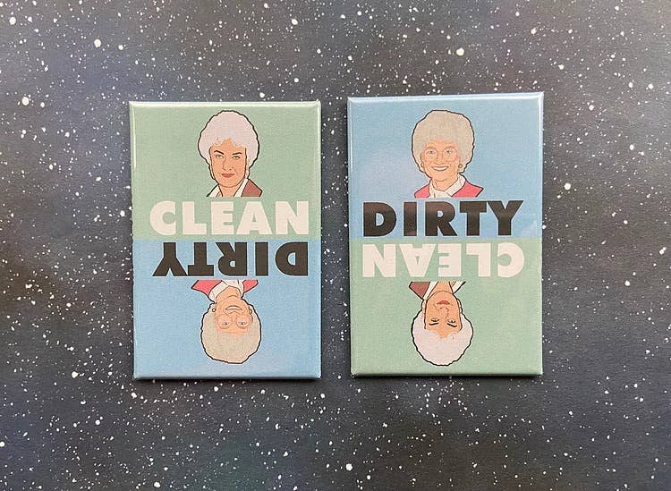 “Dorothy and Sophia” Dirty/Clean Dishwasher Magnet