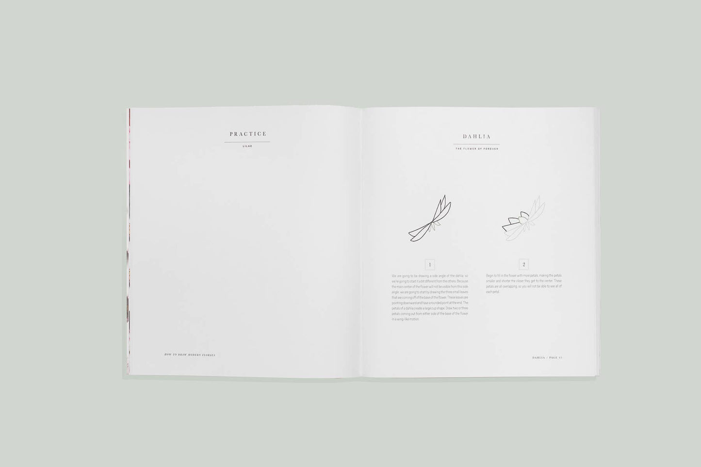 How to Draw Modern Florals (stocking stuffers)