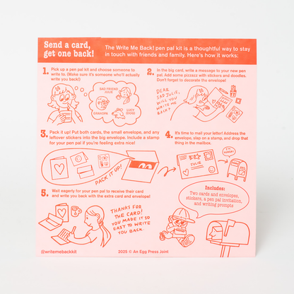 Cats Meow Letter Writing Write Me Back Pen Pal Kit