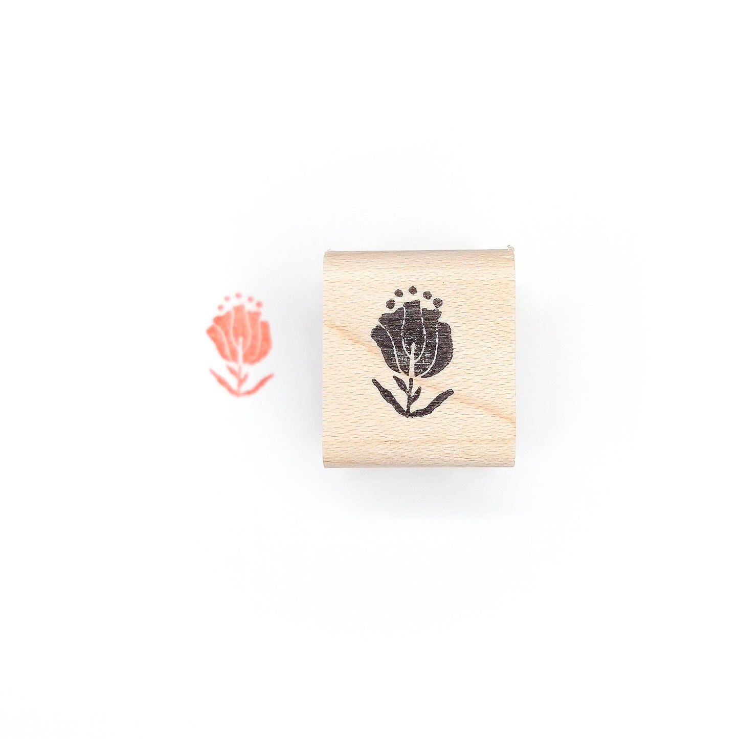 Dotted Flower Mini Stamp