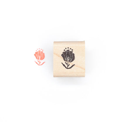 Dotted Flower Mini Stamp