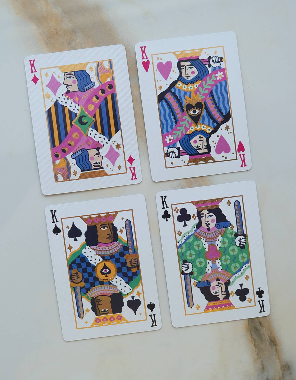 Neon Royals Playing Cards | Standard Deck