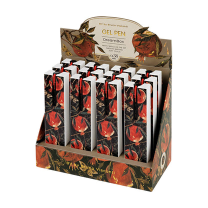 DreamBox Gel Click Pen in a Gift Box - Pom on the Vine