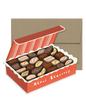 Merci Chocolate Box Amour Collection - Die Cut Card