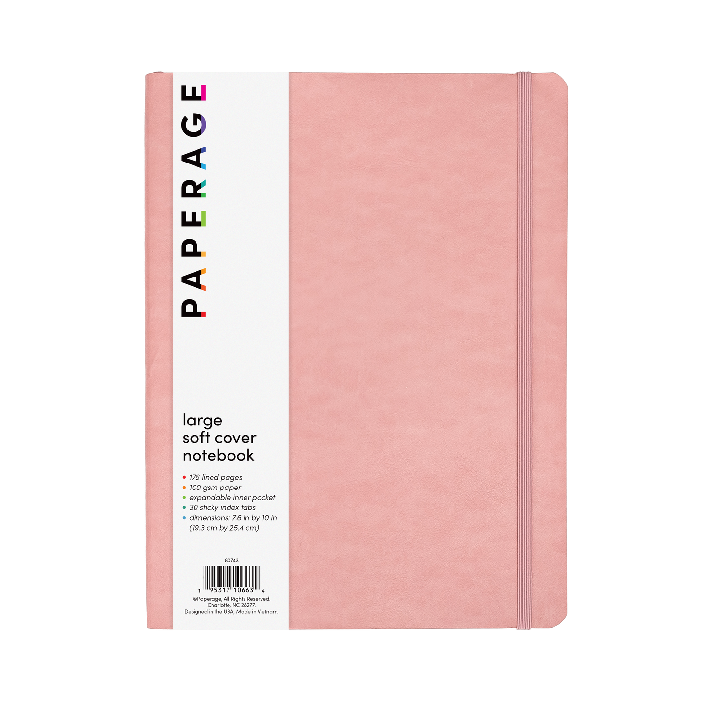 176PG Large Softcover Lined Journal Notebook