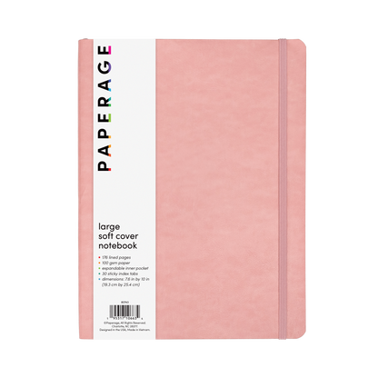 176PG Large Softcover Lined Journal Notebook