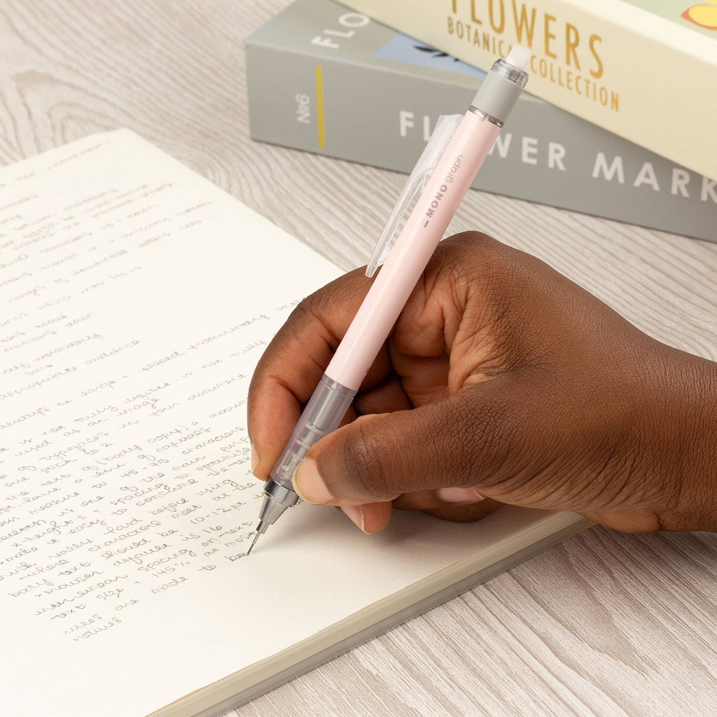 MONO Graph Mechanical Pencil + Eraser Set