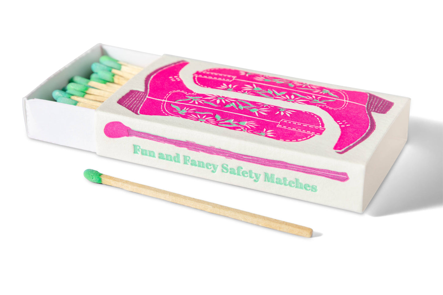 Pink Cowgirl Boots | Fun & Fancy Safety Matches