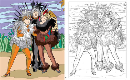 Golden Girls Color-by-Number by Editors of Thunder Bay Press