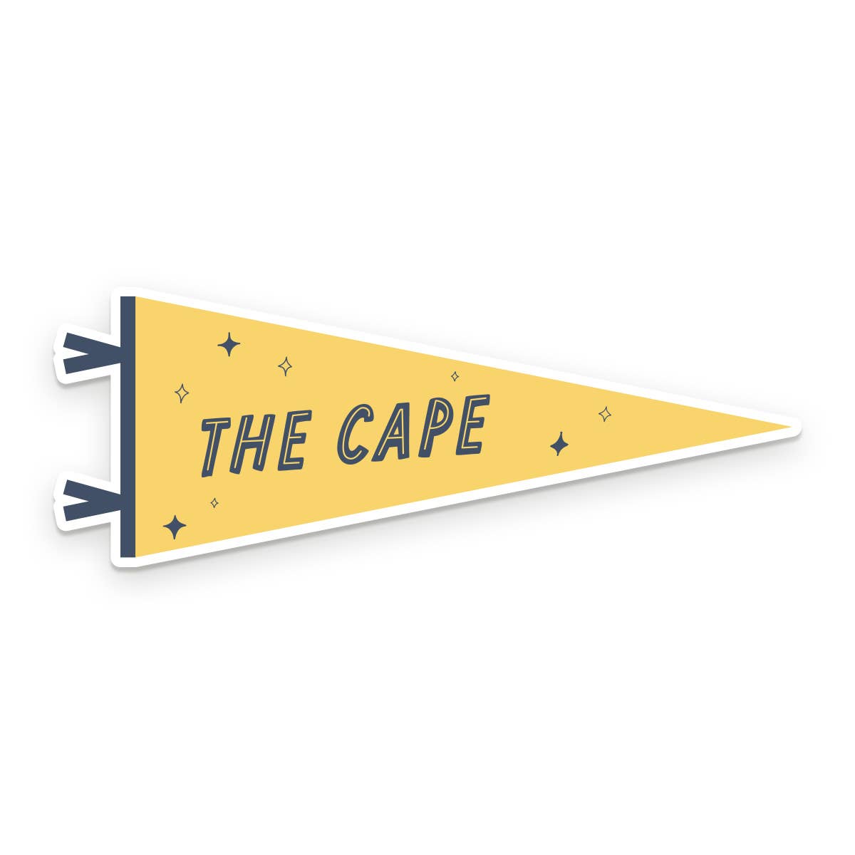 Erie, PA Pennant Flag Sticker