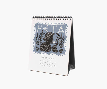 2026 Cheese Desk Calendar
