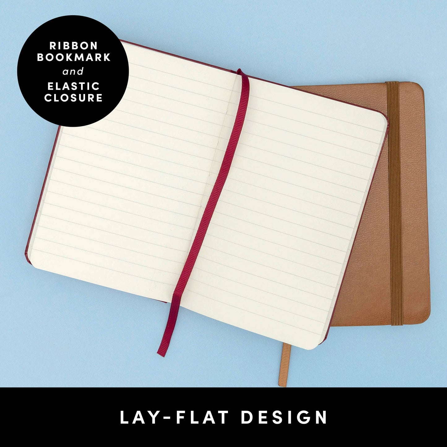 Pocket Size Casebound Lined Journal Notebook