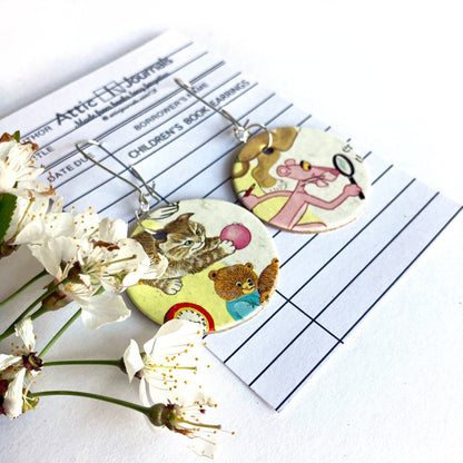 Book Lover Earrings Ani -- Assorted