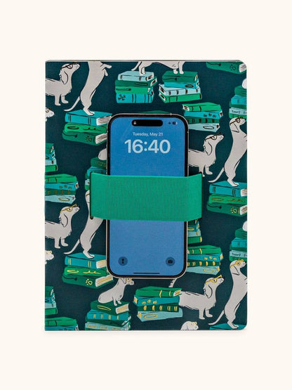 Smart Pups Casey Notebook with Phone Loop