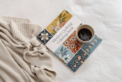 Modern Quilting Coloring Book: Adult Coloring Book