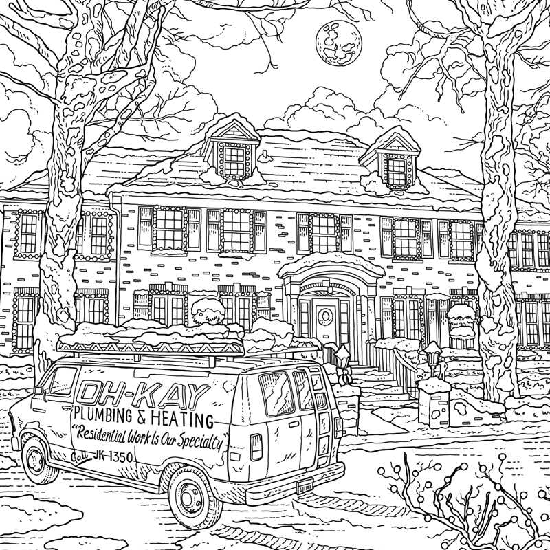 Unofficial Christmas Movie Coloring Book by Valentin Ramon