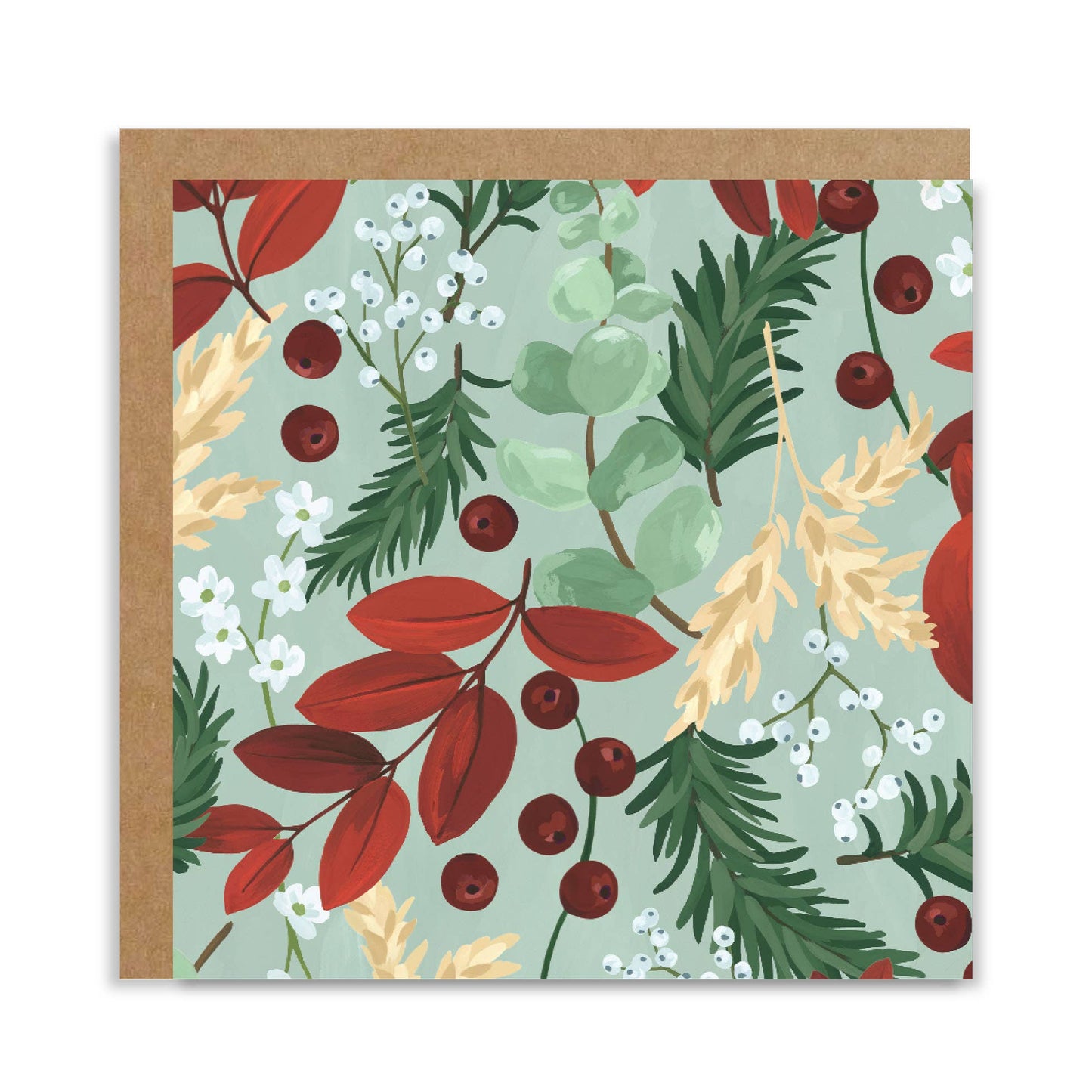 Christmas Cottage Mini Greeting Card Box Set