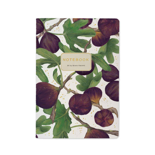 A5 Notebook -Figs on White