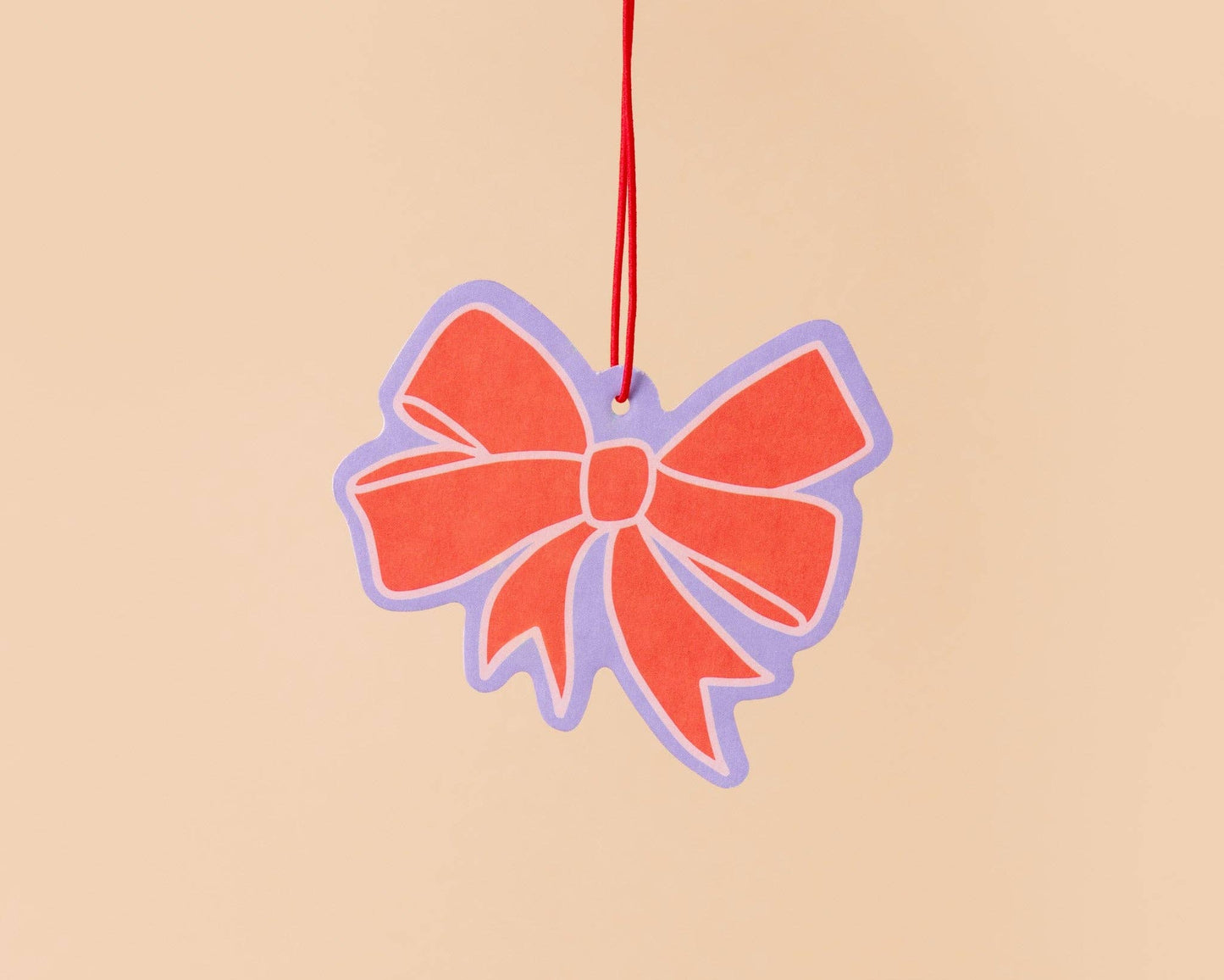 Classic Bow Air Freshener - Cherry Scent - Stocking stuffer, Holiday, Gift Guide