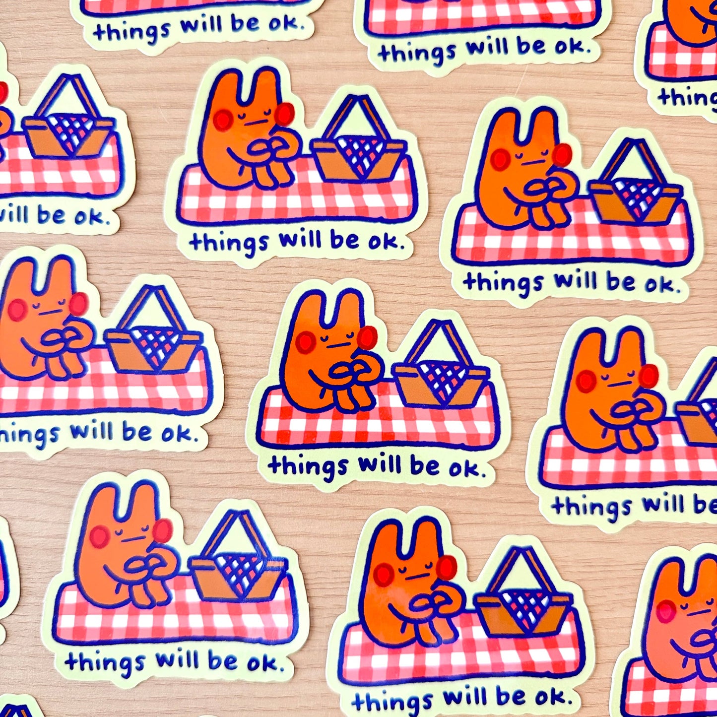 Things will be ok again sticker
