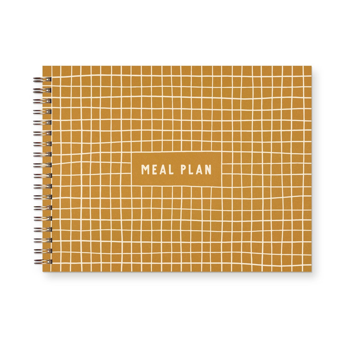 Hand-Drawn Grid Meal Planner