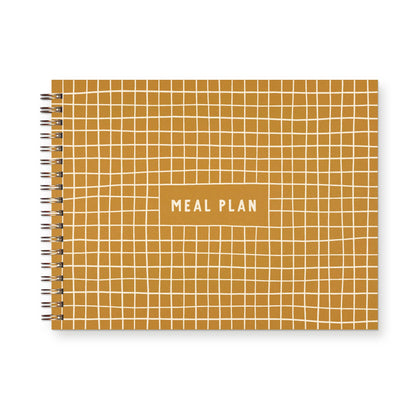 Hand-Drawn Grid Meal Planner