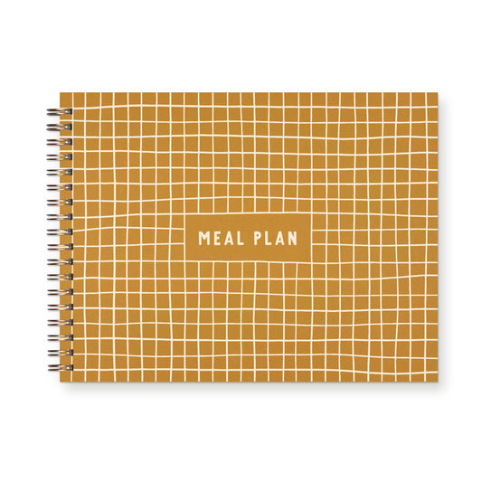 Hand-Drawn Grid Meal Planner