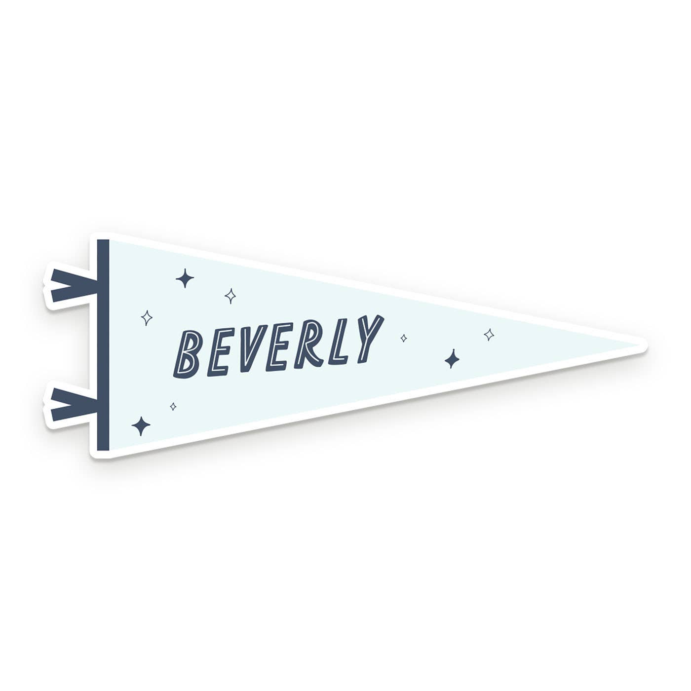 Erie, PA Pennant Flag Sticker