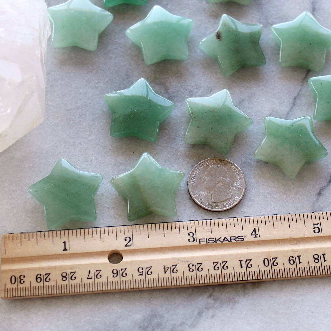 Green Aventurine Star (Crystals & Stones)