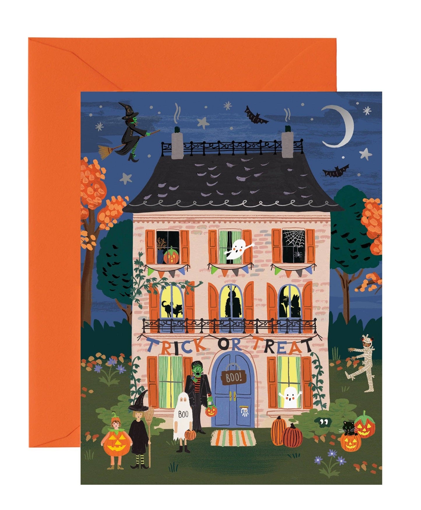 Haunted House Card