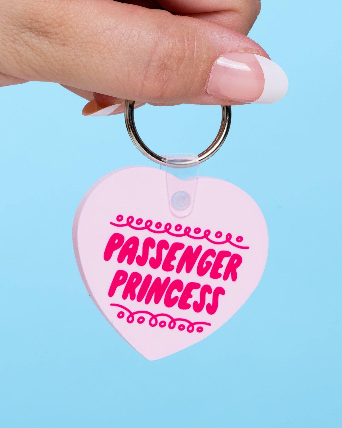 Passenger Princess PVC Keychain - Bag Charm - Stocking stuffer, Holiday, Gift Guide