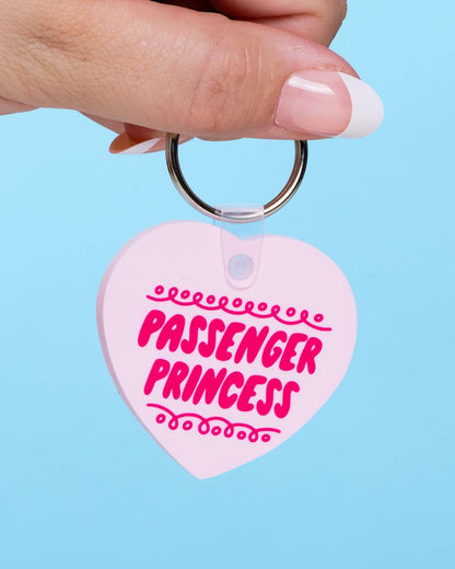 Passenger Princess PVC Keychain - Bag Charm - Stocking stuffer, Holiday, Gift Guide